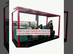 20000 Psi υψηλής πίεσης αντλία αεριωθούμενης για τον καθαρισμό του νερού