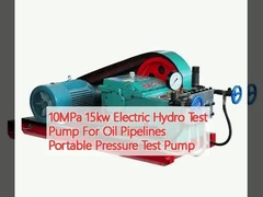 ηλεκτρική υδρο αντλία δοκιμής 10MPa 15kw για τη φορητή αντλία δοκιμής πίεσης πετρελαιαγωγών