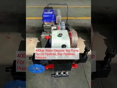 400bar η αντλία δοκιμής πίεσης νερού για τους πετρελαιαγωγούς στέλνει την πίεση σωληνώσεων