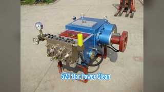 520 Bar Hydro Jet Drain Cleaner Ισχυρή αντλία