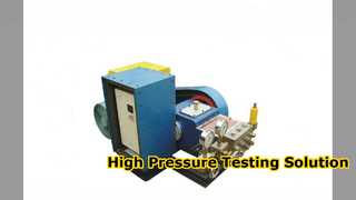 Σύστημα δοκιμής πίεσης υδραντλίας δοκιμής 800bar