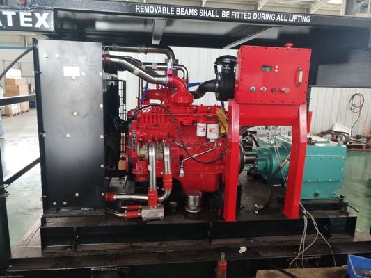 Ζώνη 2 μηχανών diesel ATEX υψηλός καθαριστής με το ανυψωτικό πλαίσιο DNV explosionproof