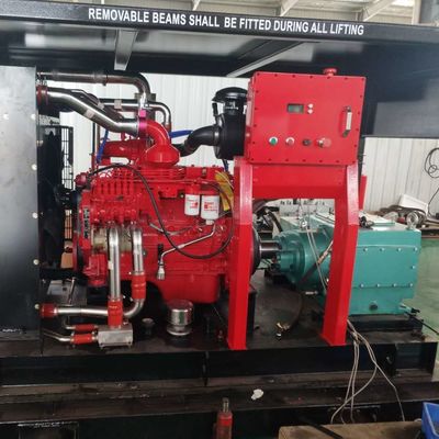 Ζώνη 2 μονάδα 400L/Min 140bar υψηλών αντλιών μονάδων προβολής ύδατος για παράκτια να καθαρίσει