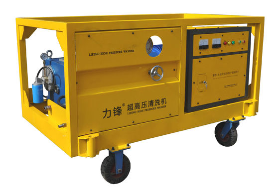 11600psi τα βιομηχανικά υψηλά πλυντήρια κινητός για τους σωλήνες εγκαταστάσεων ηλεκτρικής ενέργειας καθαρίζουν
