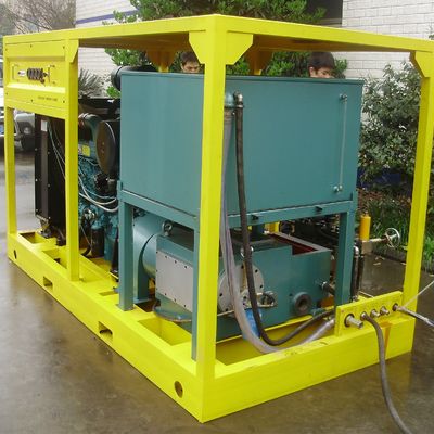 90kw 1500bar Υδροπυρηνικό εξοπλισμό Βιομηχανική μηχανή υδροπυρηνικής μηχανής