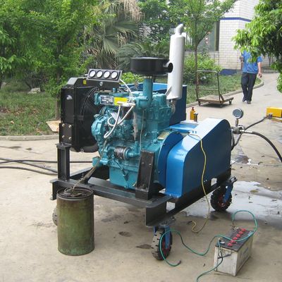 Μηχανή καθαρισμού νερού 15kw 450bar Μηχανή αποχέτευσης νερού