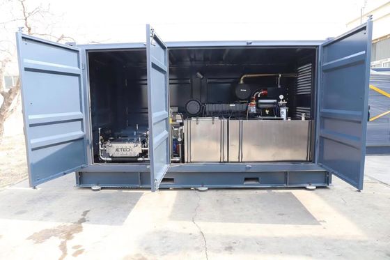 22000psi Υψηλής πίεσης αντλία νερού Υψηλής πίεσης αντλία για την αφαίρεση οδικών σημάτων